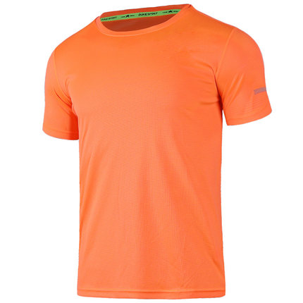 Gym short-sleeved men's loose and quick-drying clothes