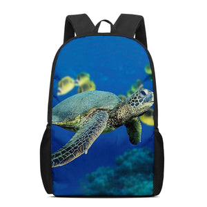 Casual Everyday Children's Printed Polyester Backpacks