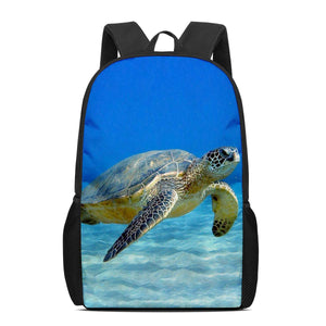 Casual Everyday Children's Printed Polyester Backpacks