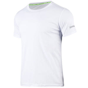 Gym short-sleeved men's loose and quick-drying clothes