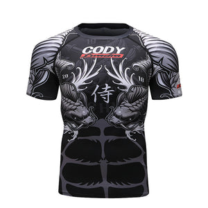 New Style Gym Clothes Men's Short-sleeved Sportswear