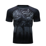 New Style Gym Clothes Men's Short-sleeved Sportswear