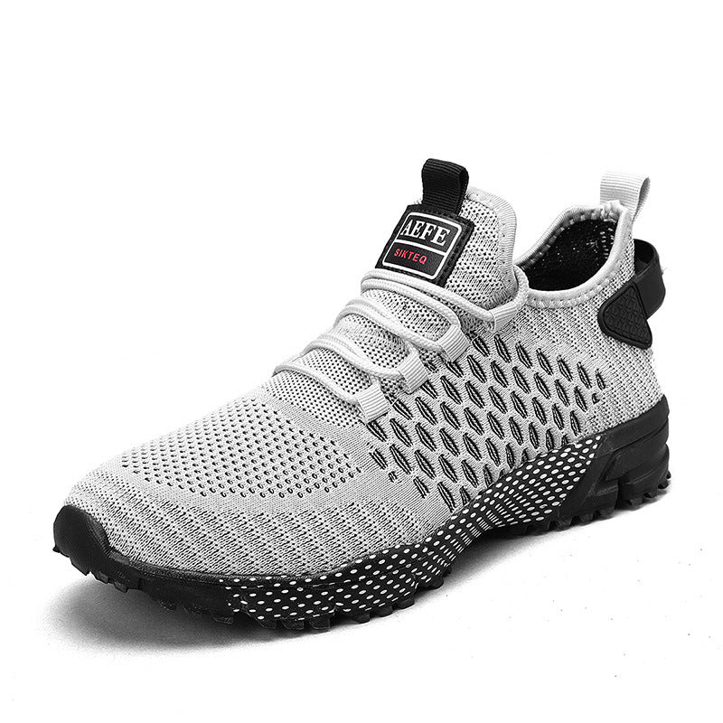 Hollow Thin Mesh Surface Mesh Shoes Men's