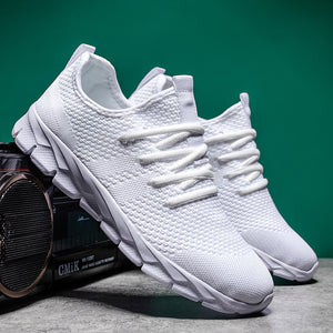 Summer Flyknit Low-cut Lightweight Breathable Running Sneaker